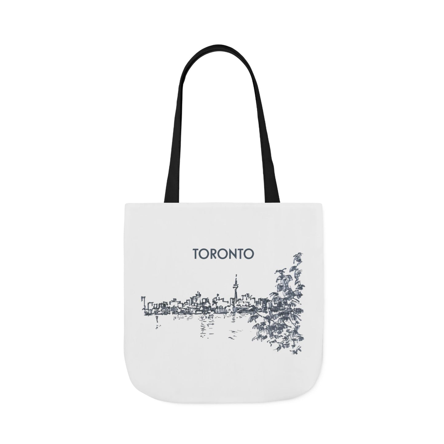 Toronto-inspired Tote Bag with 3-Color Straps