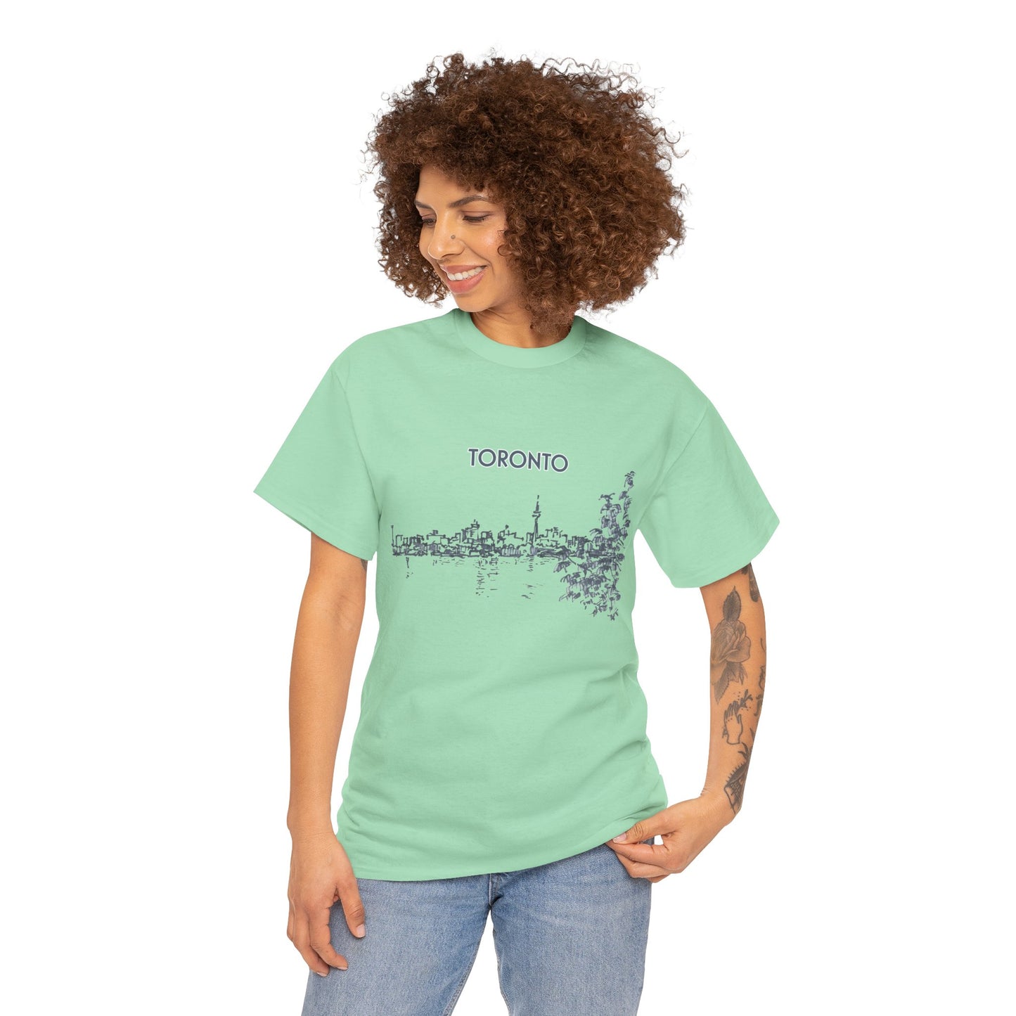 Toronto-Inspired Unisex Crewneck T-shirt