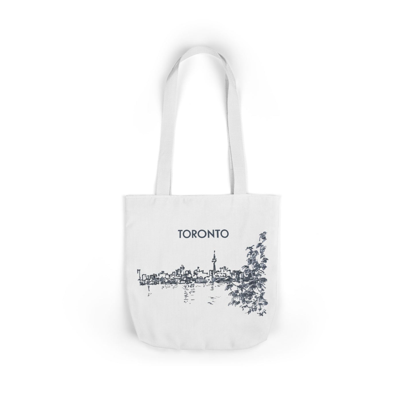 Toronto-inspired Tote Bag with 3-Color Straps