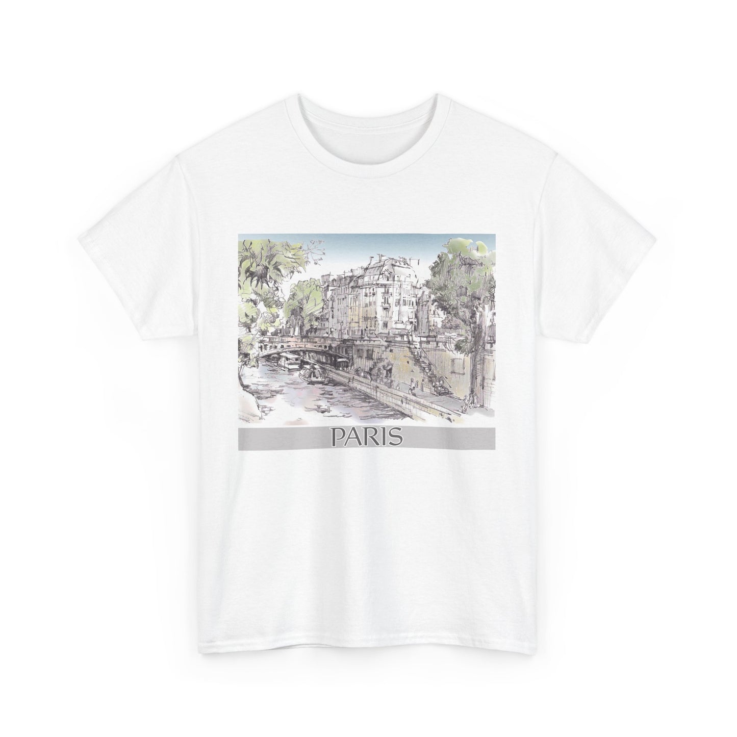 Paris-Inspired Unisex Crewneck T-shirt