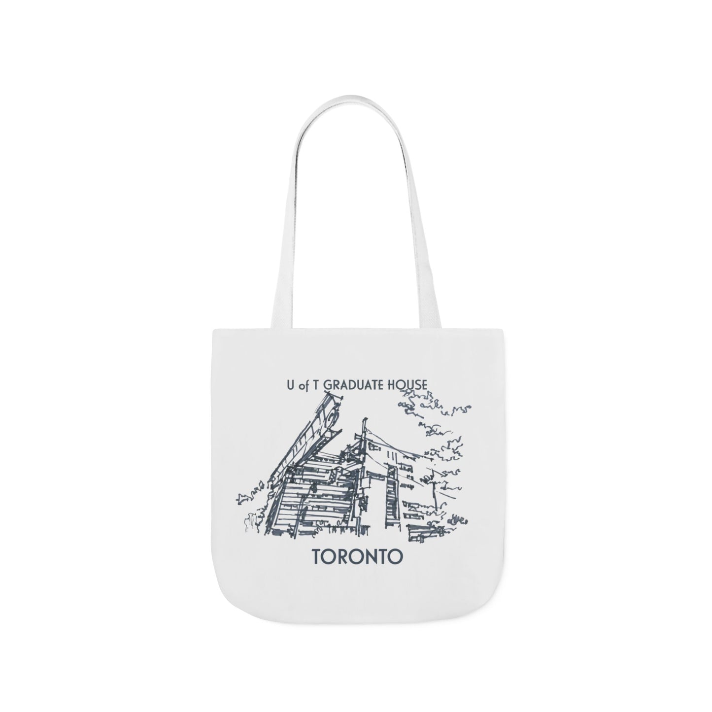 Toronto-inspired Tote Bag with 3-Color Straps
