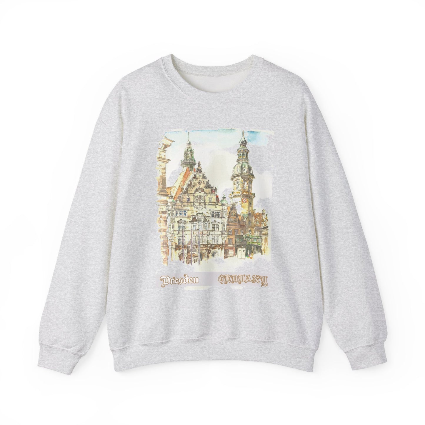 Dresden-Inspired Unisex Crewneck Sweatshirt