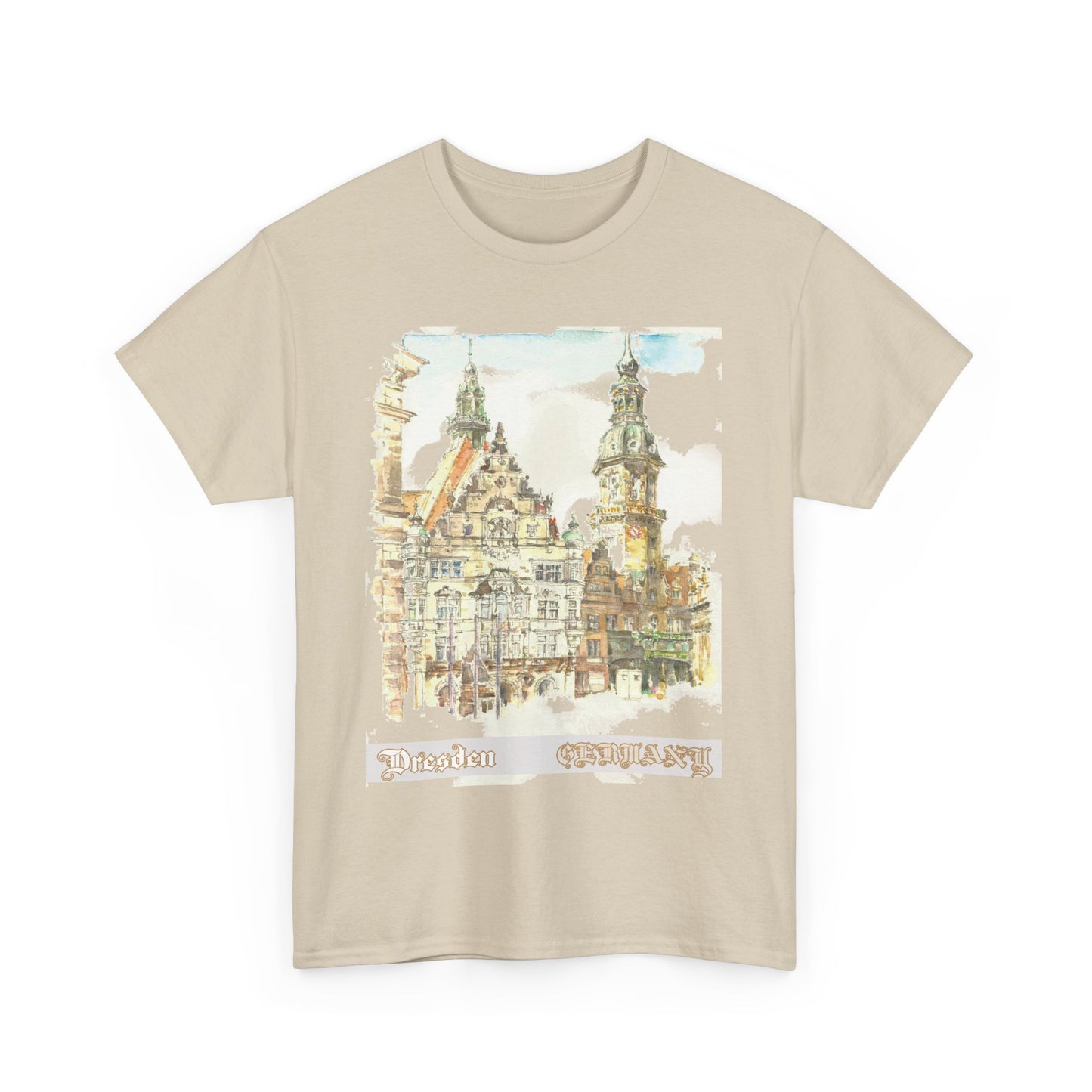 Dresden-Inspired Unisex Crewneck T-shirt