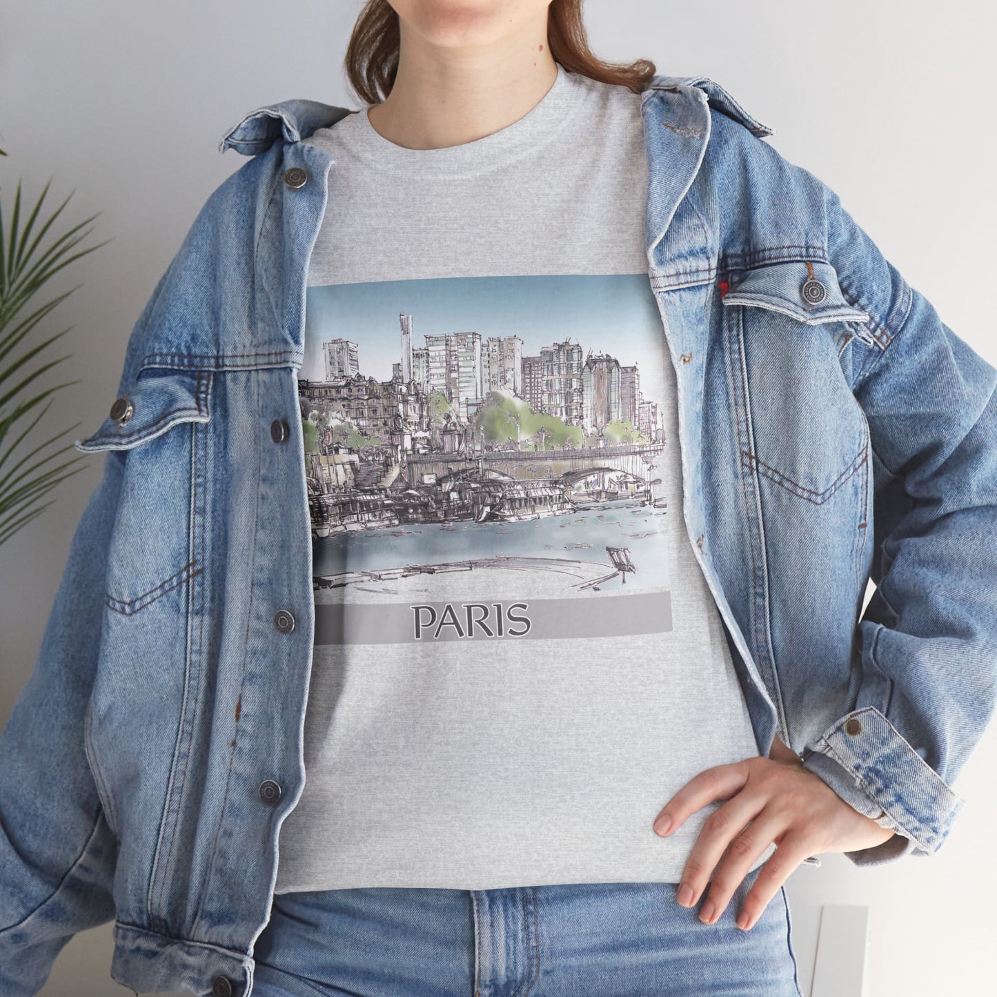 Paris-Inspired Unisex Crewneck T-shirt