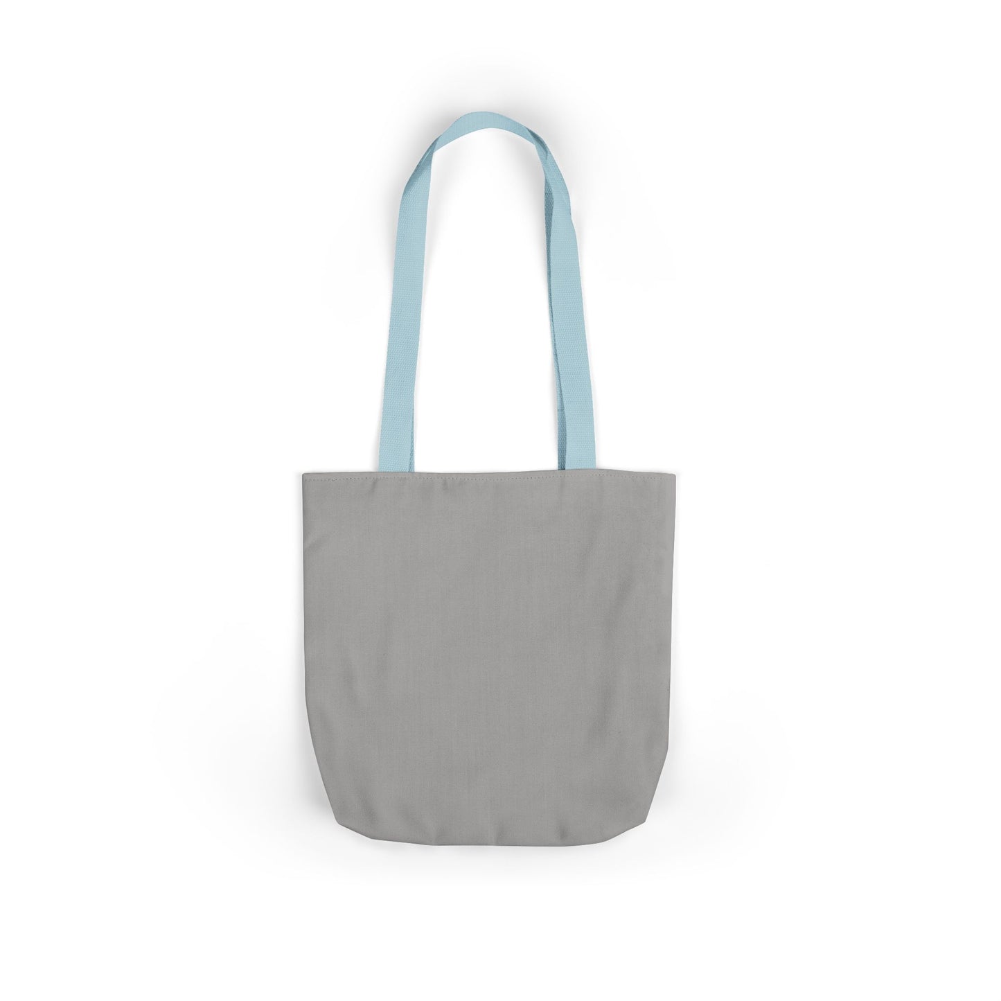 Art-Nouveau-inspired light grey Tote Bag with 5-Color Straps