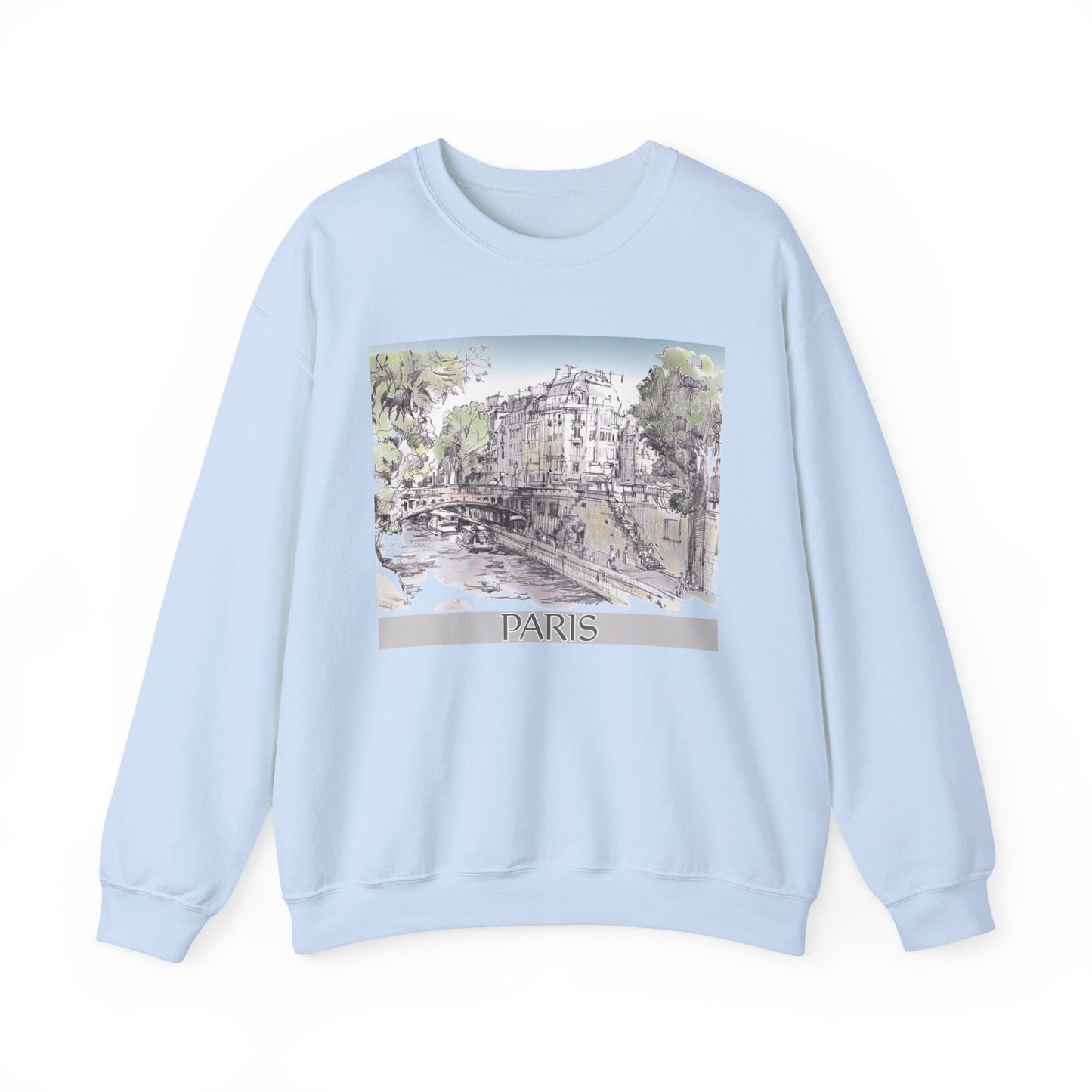Paris-Inspired Unisex Crewneck Sweatshirt
