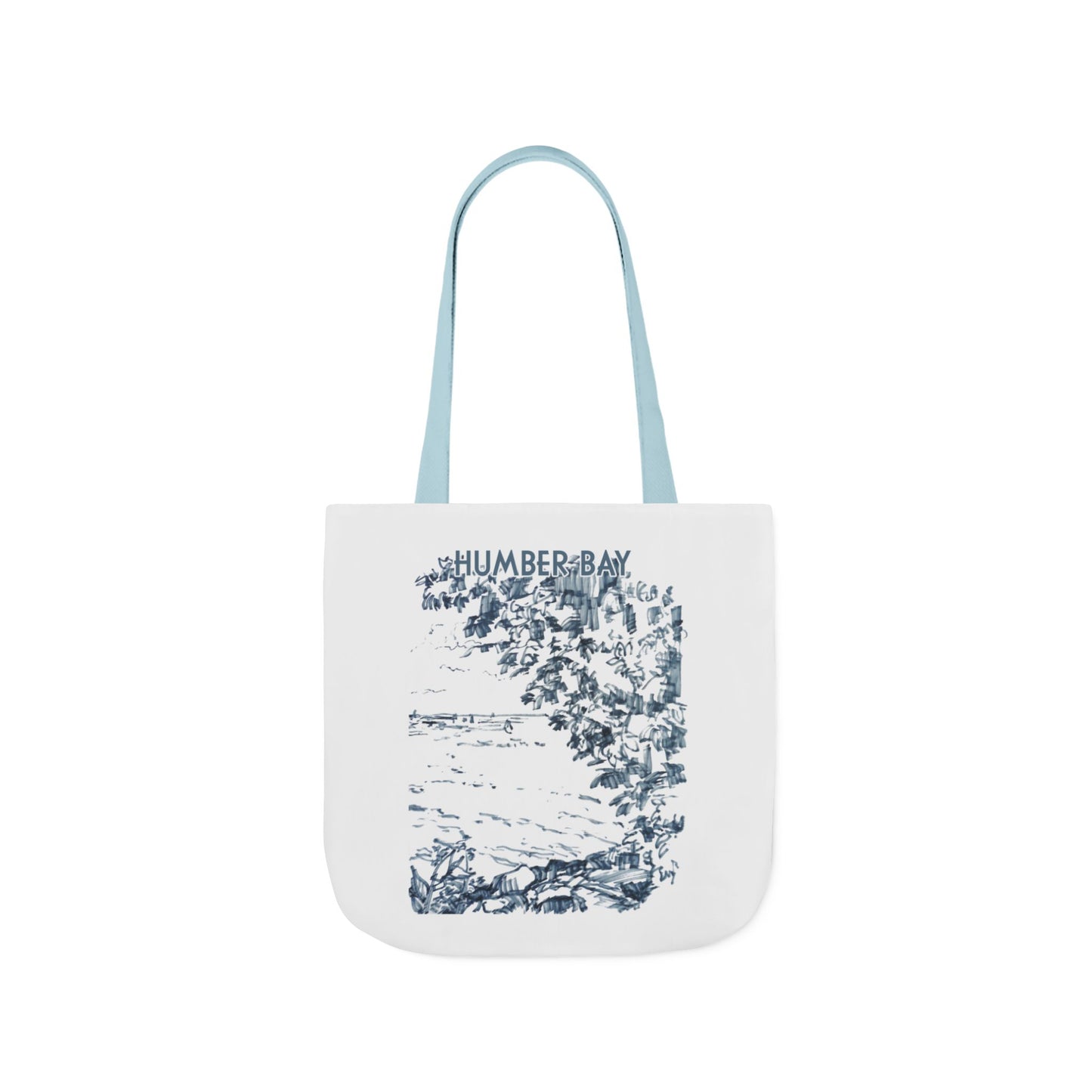 Toronto Humber Bay-inspired Tote Bag with 3-Color Straps