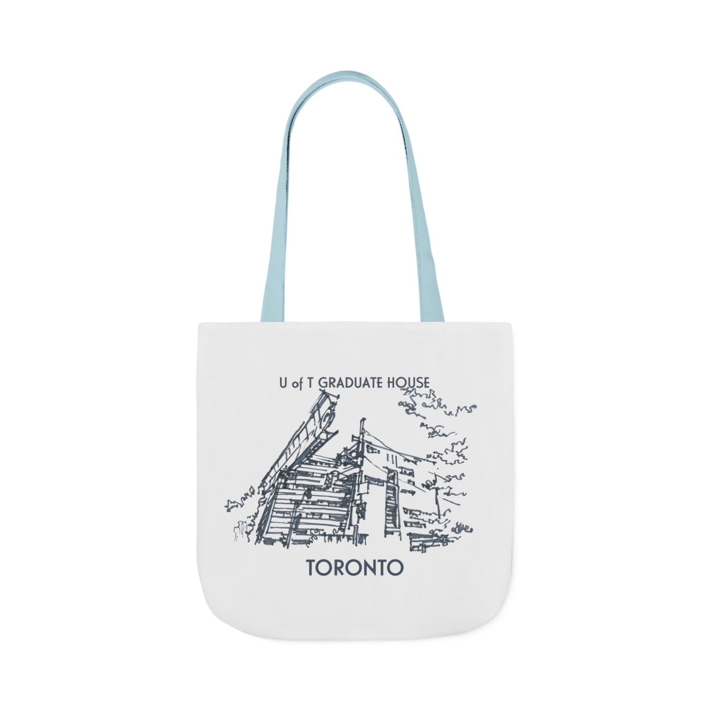Toronto-inspired Tote Bag with 3-Color Straps