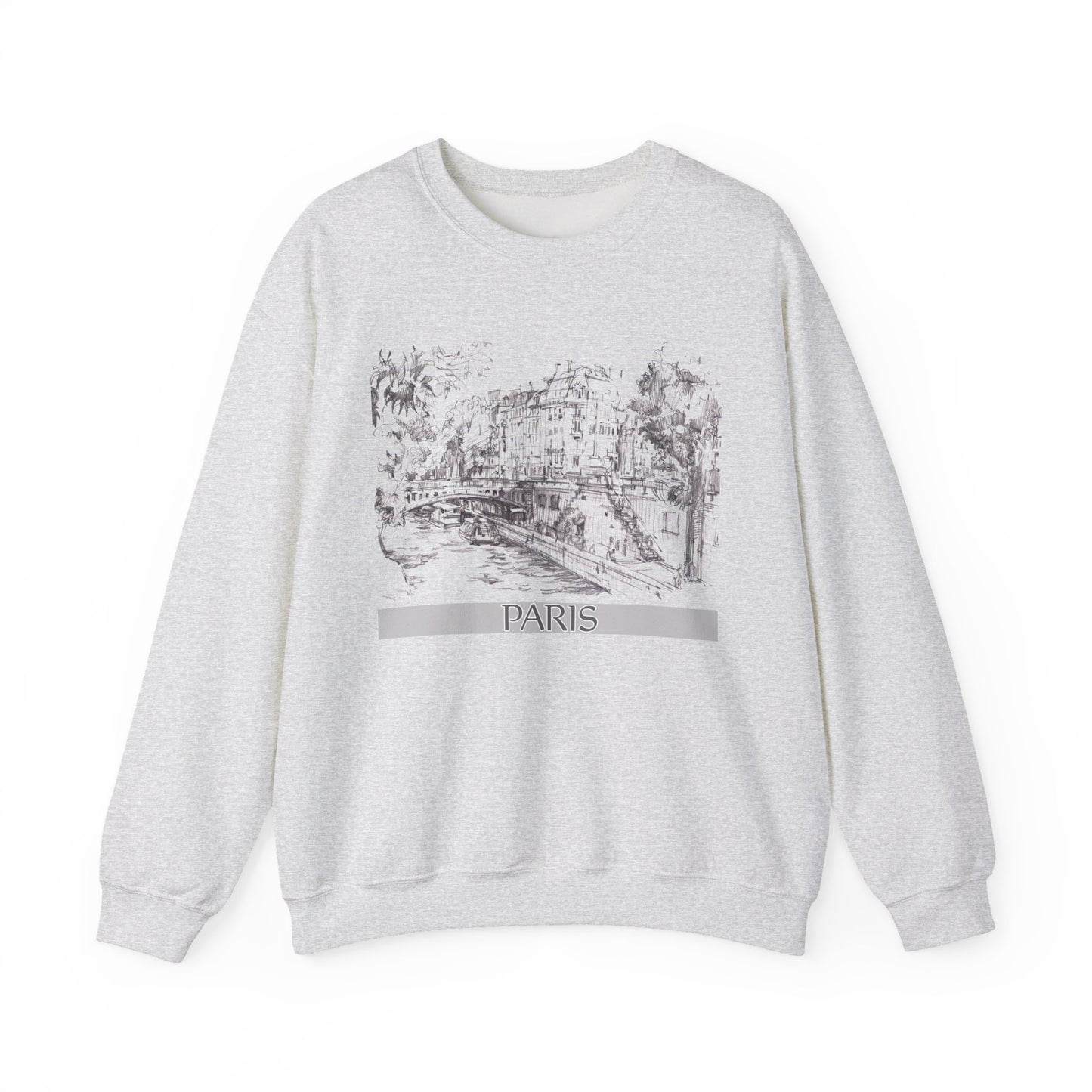 Paris-Inspired Unisex Crewneck Sweatshirt