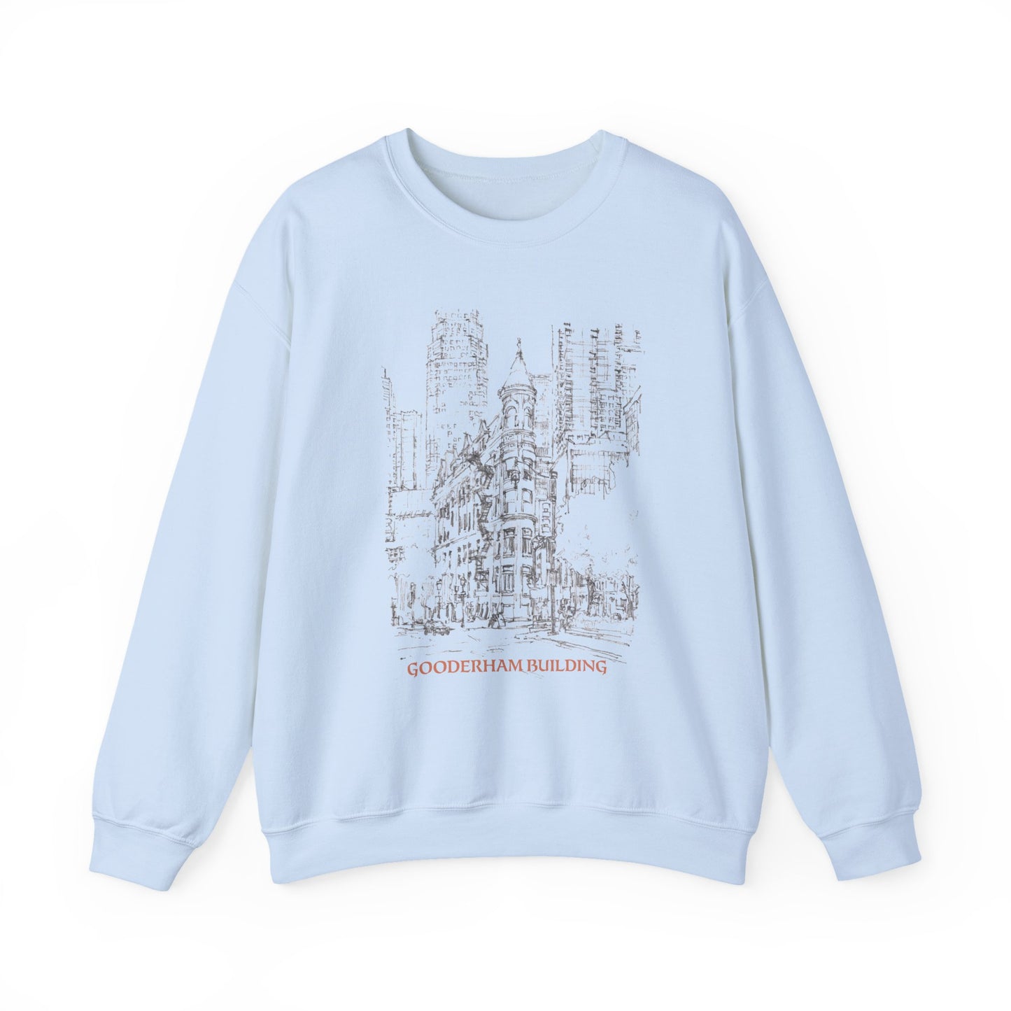 Toronto Gooderham building-Inspired Unisex Crewneck Sweatshirt