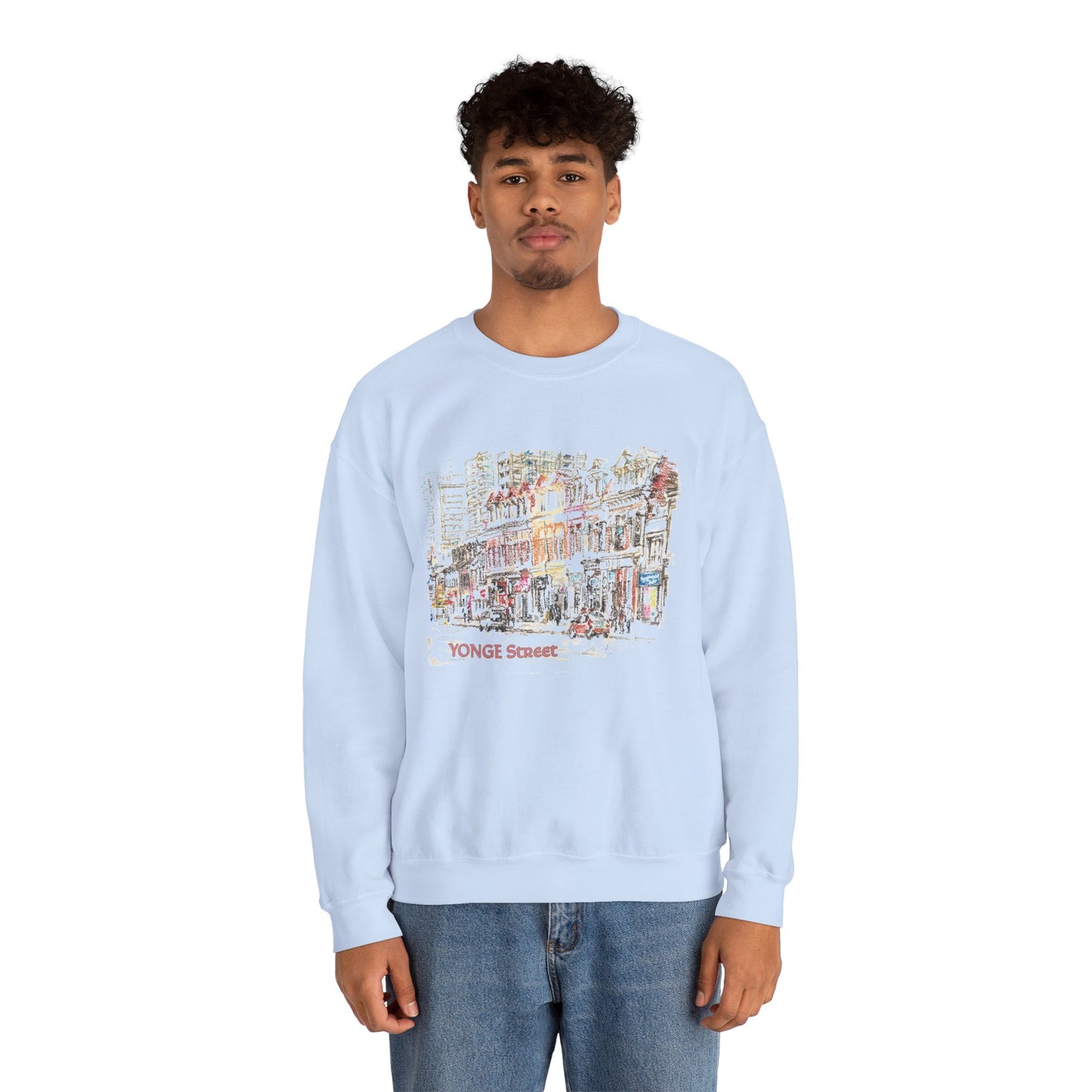 Yonge Street-Inspired Unisex Crewneck Sweatshirt