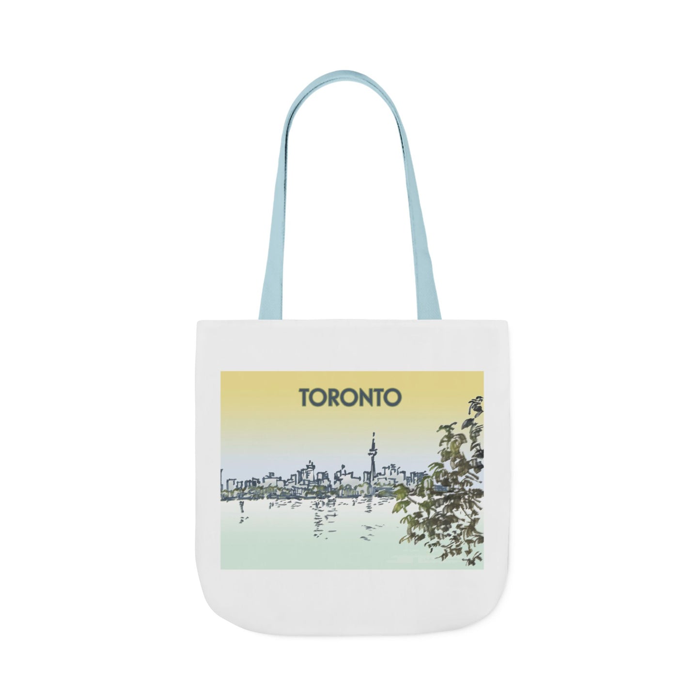 Toronto-inspired Tote Bag with 4-Color Straps