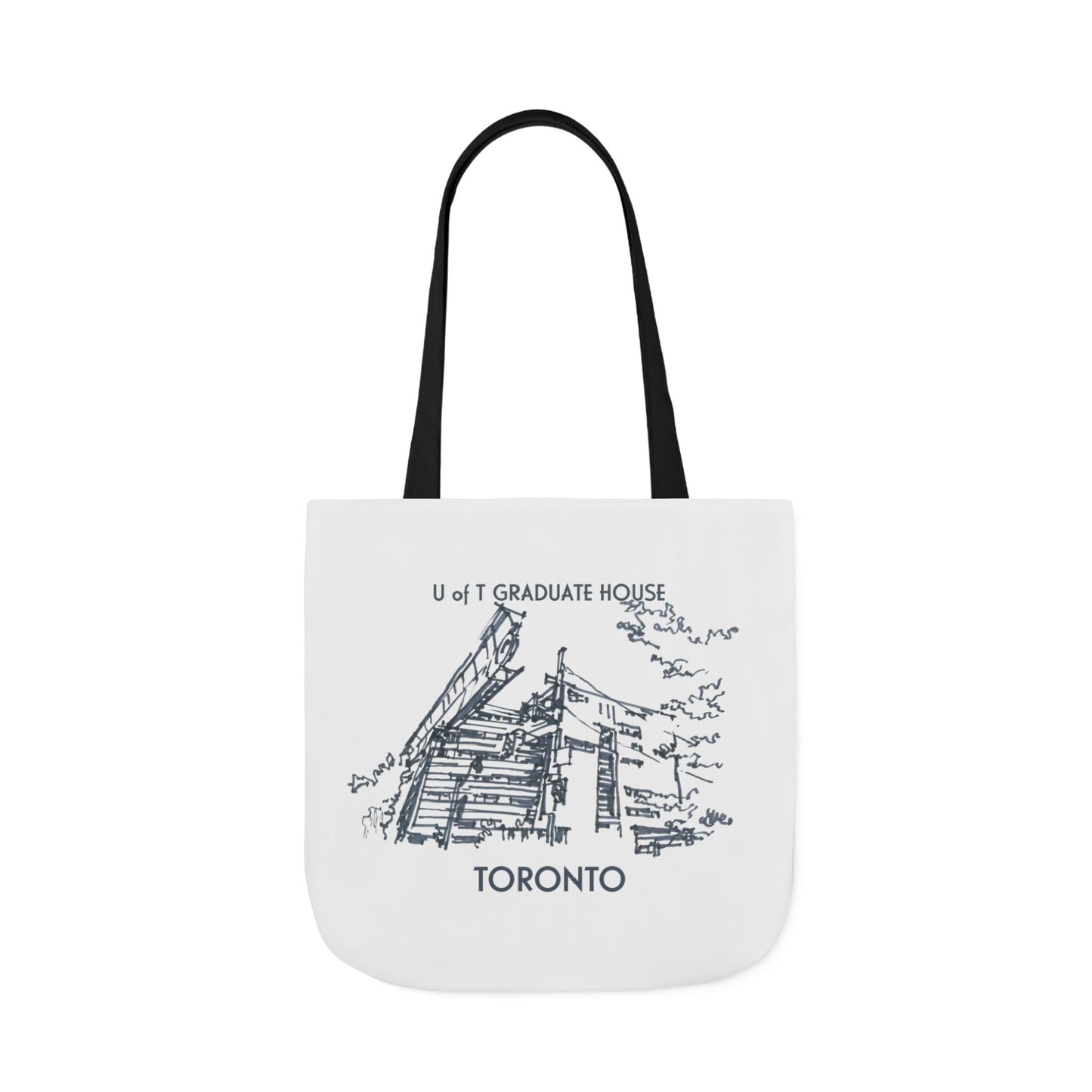 Toronto-inspired Tote Bag with 3-Color Straps