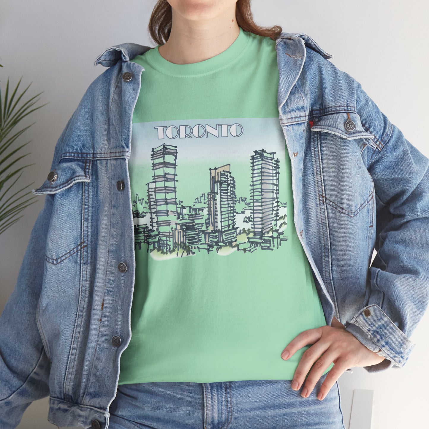 Toronto-Inspired Unisex Crewneck T-shirt
