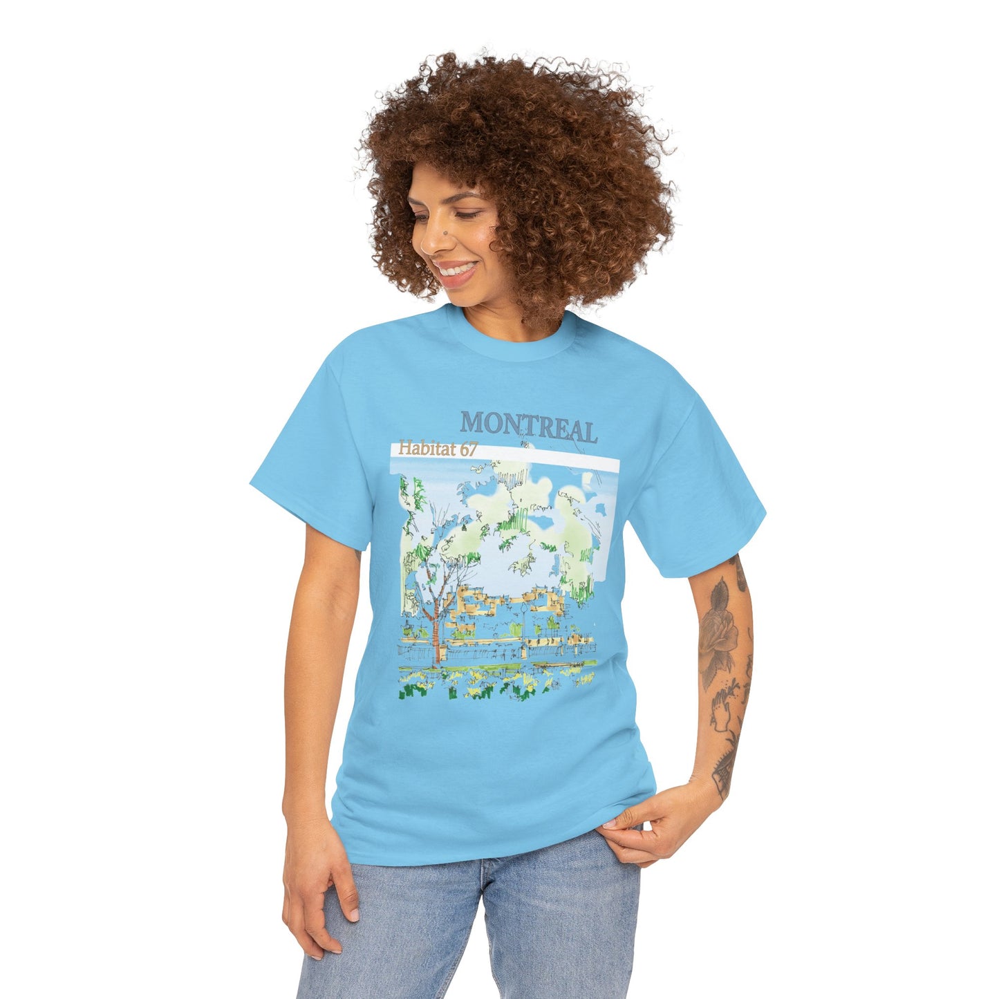 Montreal-Inspired Unisex Crewneck T-shirt