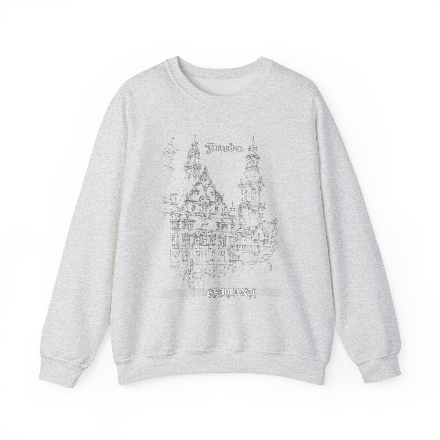 Dresden-Inspired Unisex Crewneck Sweatshirt