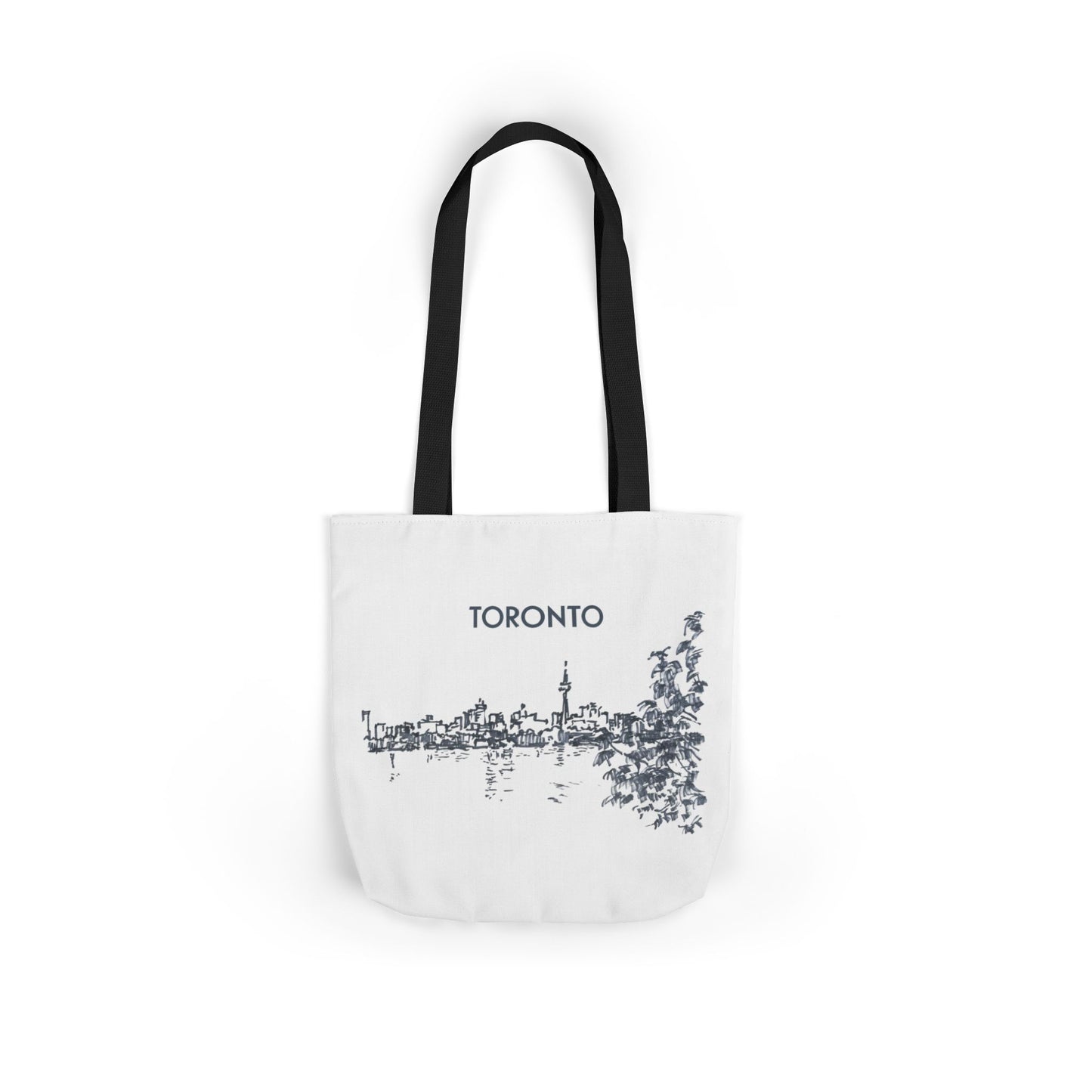 Toronto-inspired Tote Bag with 3-Color Straps