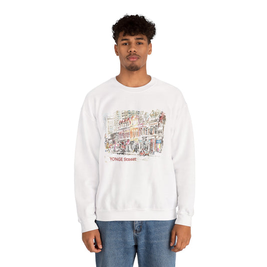 Yonge Street-Inspired Unisex Crewneck Sweatshirt