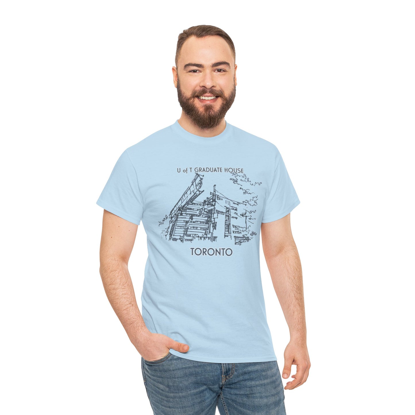 Toronto U of T-Inspired Unisex Crewneck T-shirt