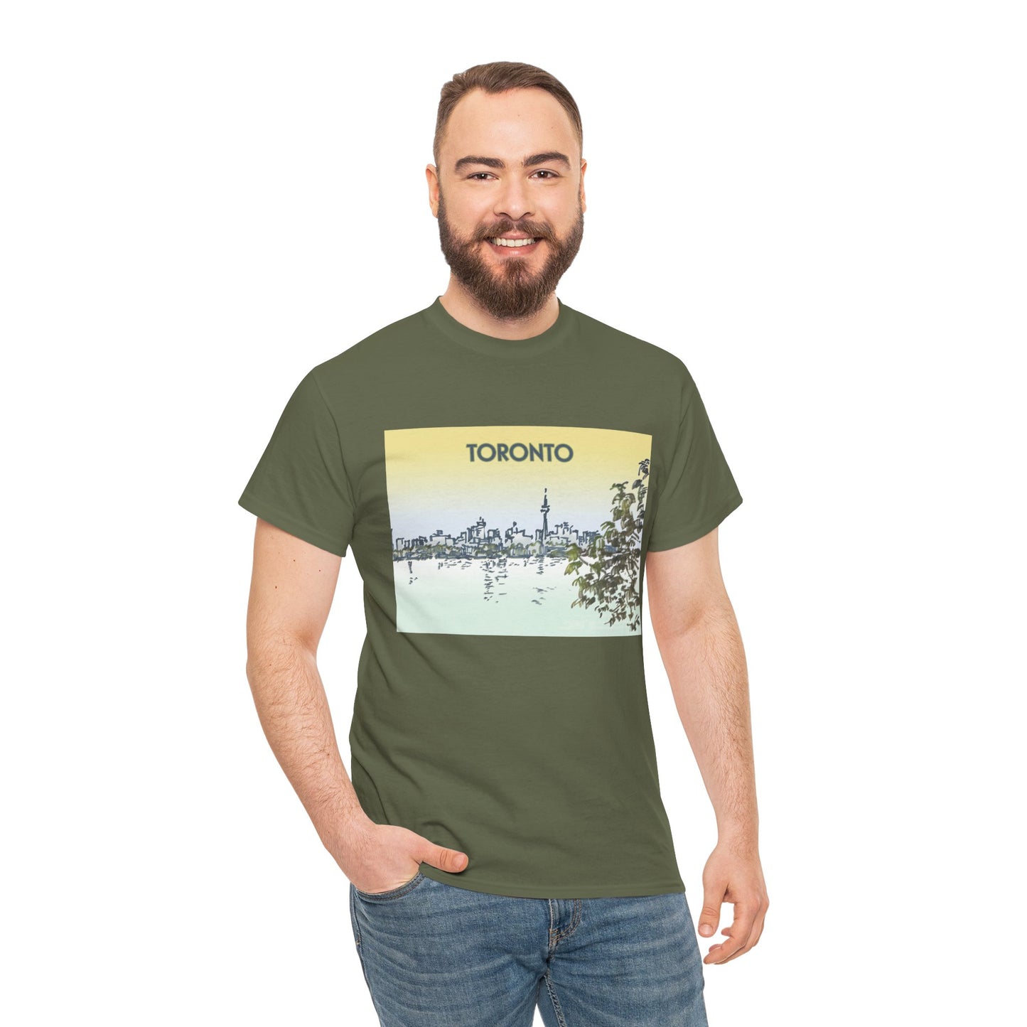 Toronto-Inspired Unisex Crewneck T-shirt