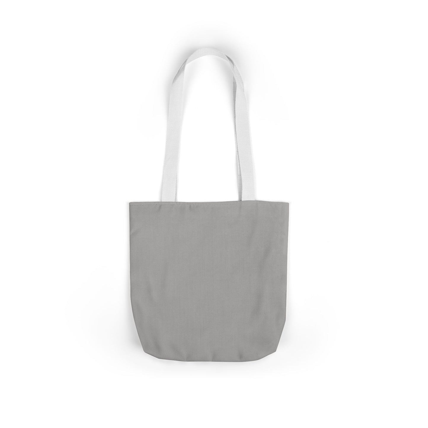 Art-Nouveau-inspired light grey Tote Bag with 5-Color Straps