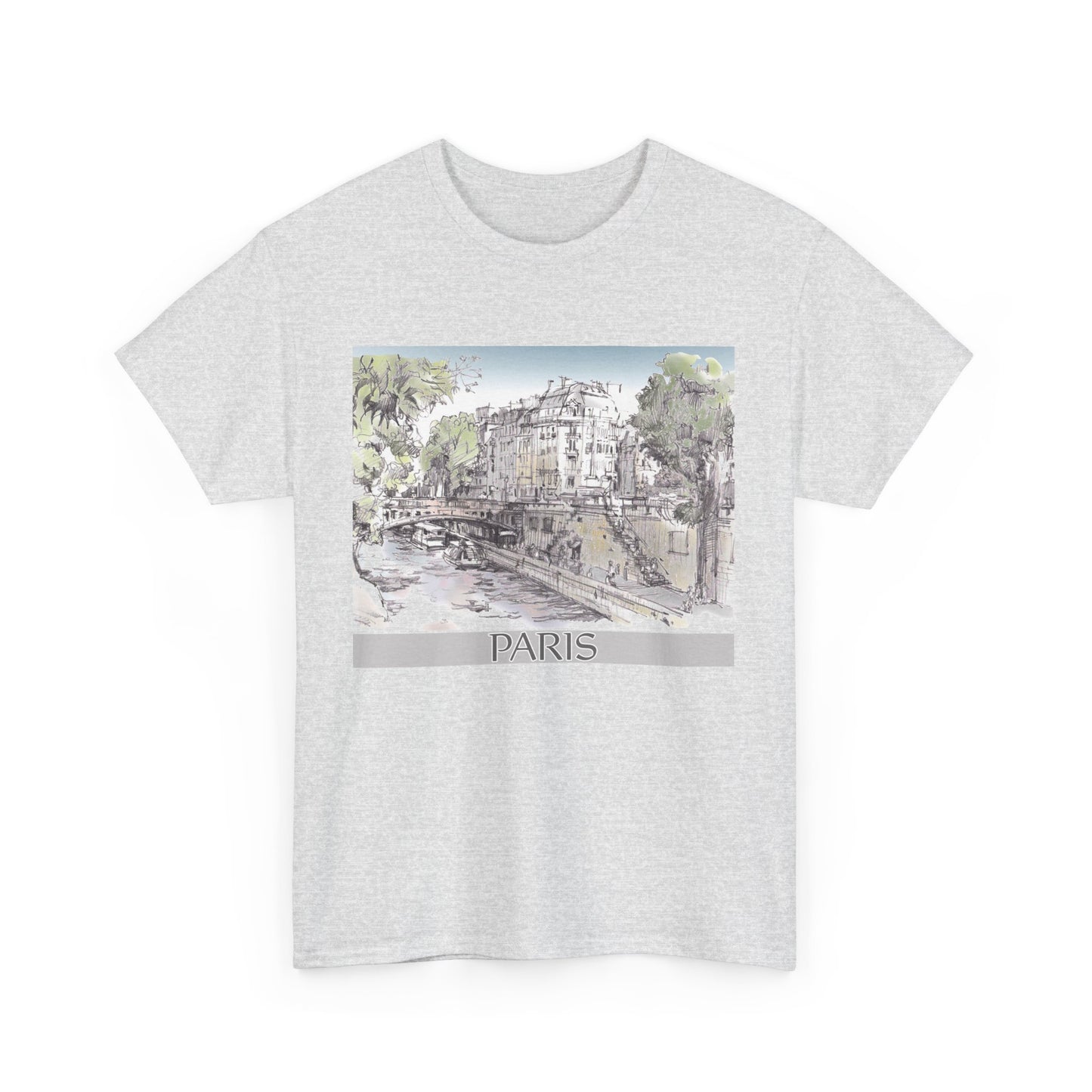 Paris-Inspired Unisex Crewneck T-shirt
