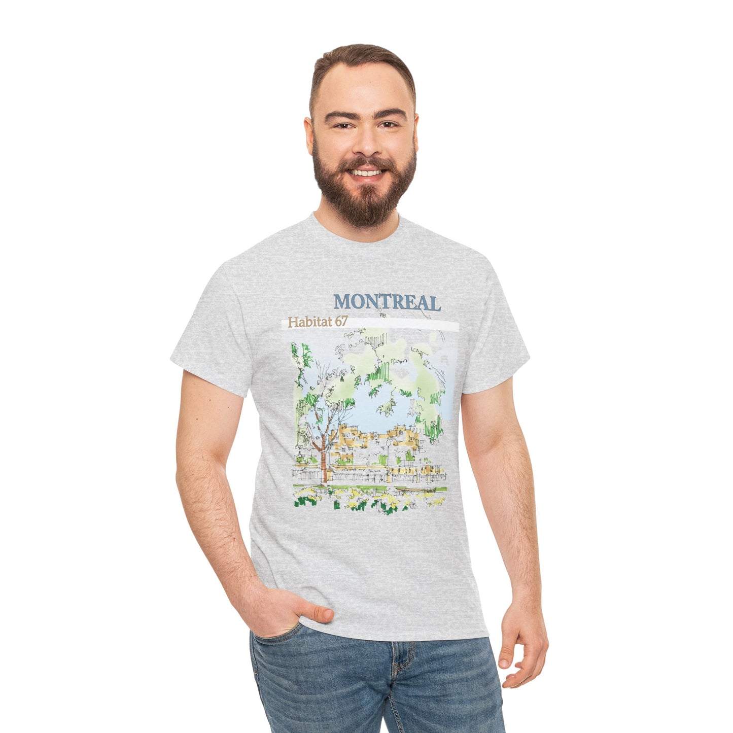 Montreal-Inspired Unisex Crewneck T-shirt
