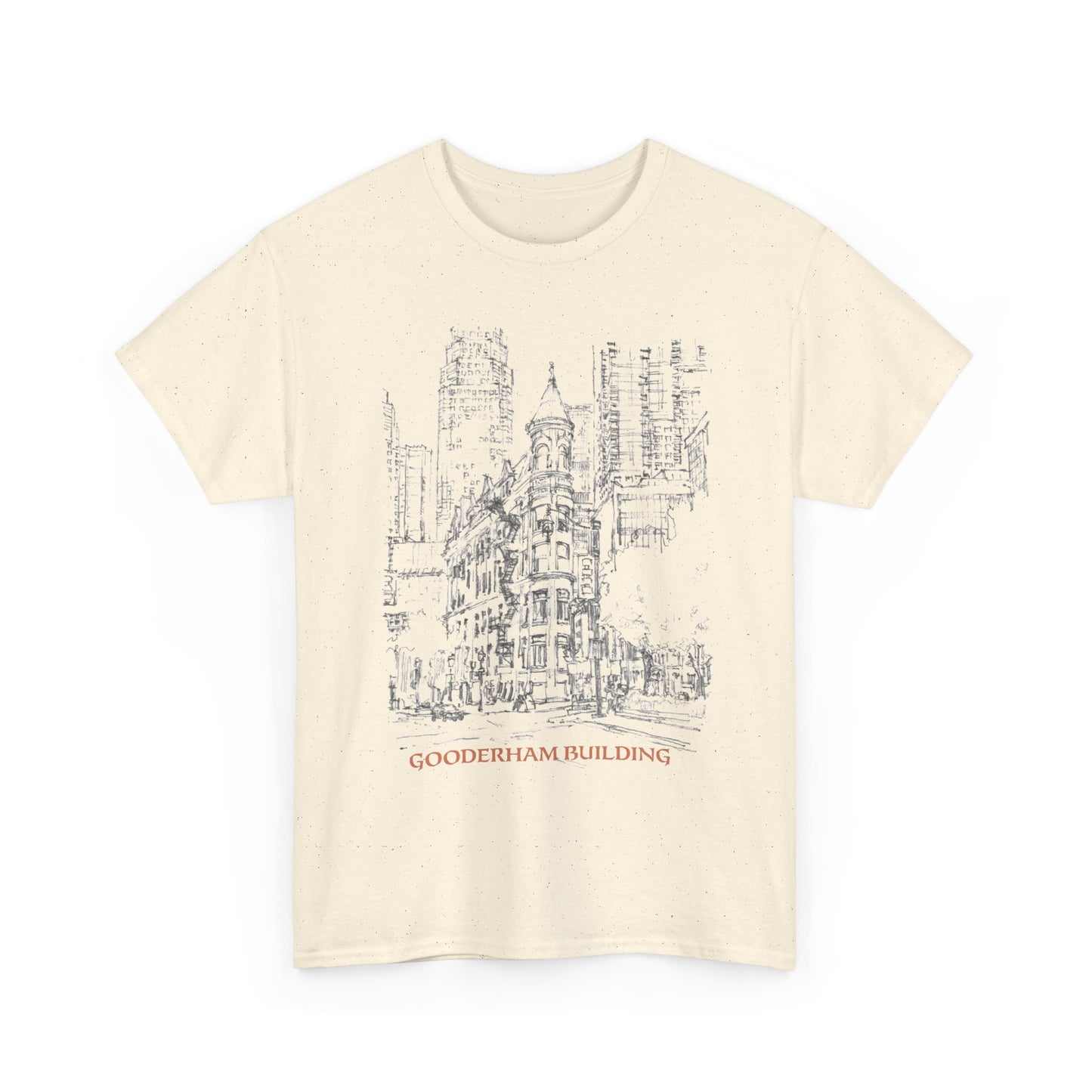 Gooderham building-Inspired Unisex Crewneck T-shirt