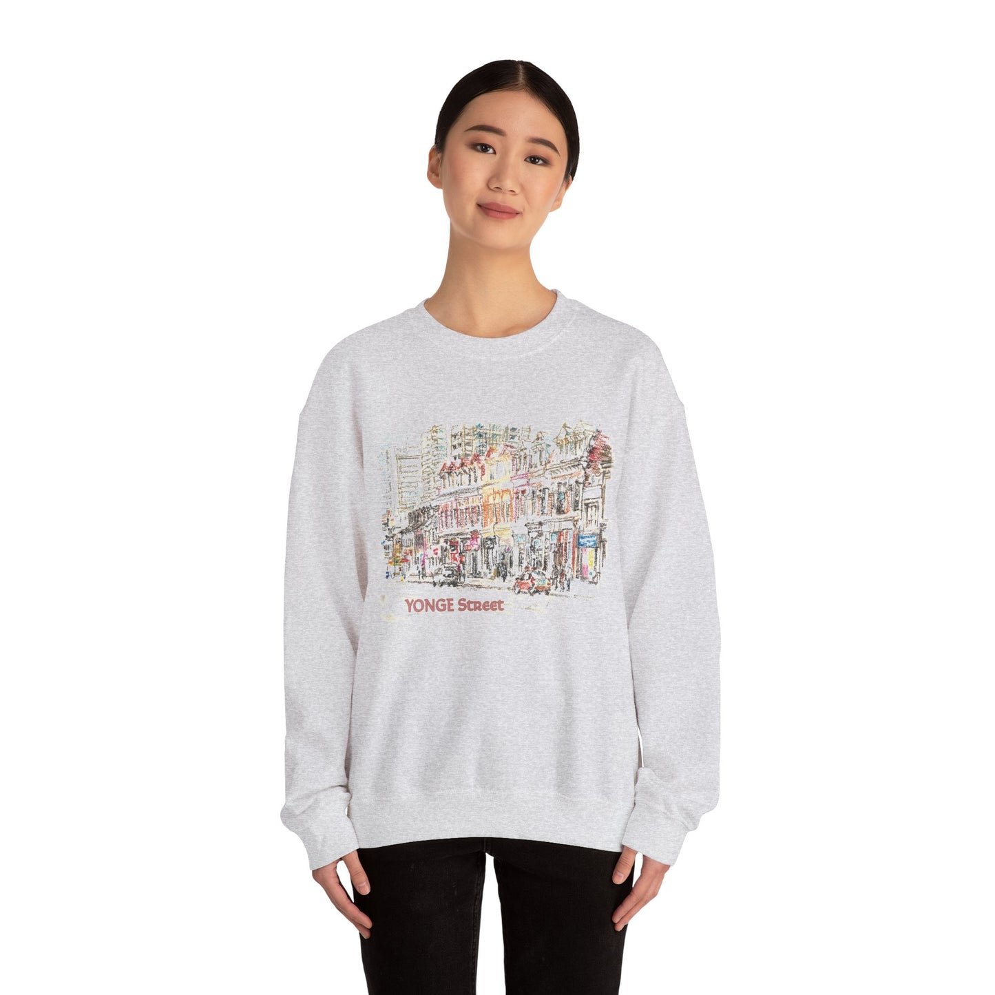 Yonge Street-Inspired Unisex Crewneck Sweatshirt