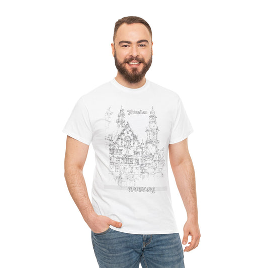 Dresden-Inspired Unisex Crewneck T-shirt