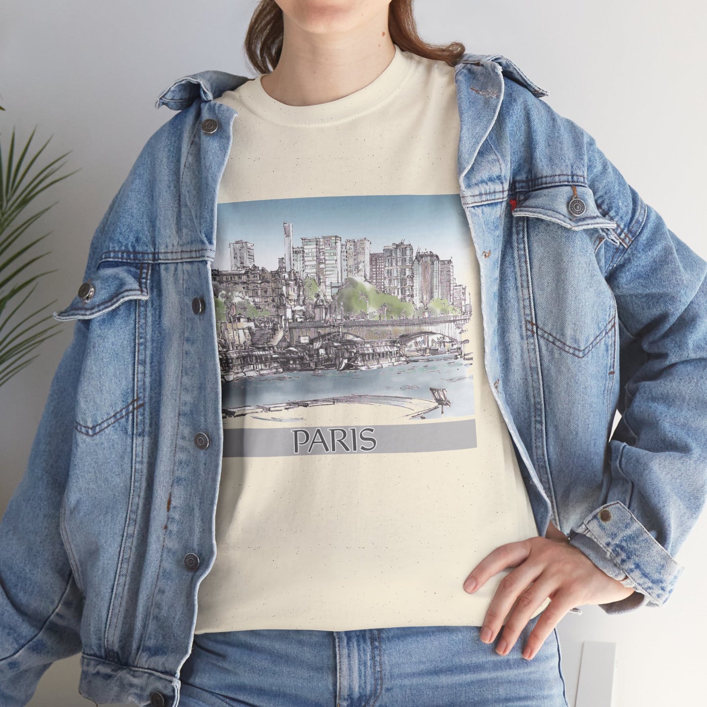 Paris-Inspired Unisex Crewneck T-shirt