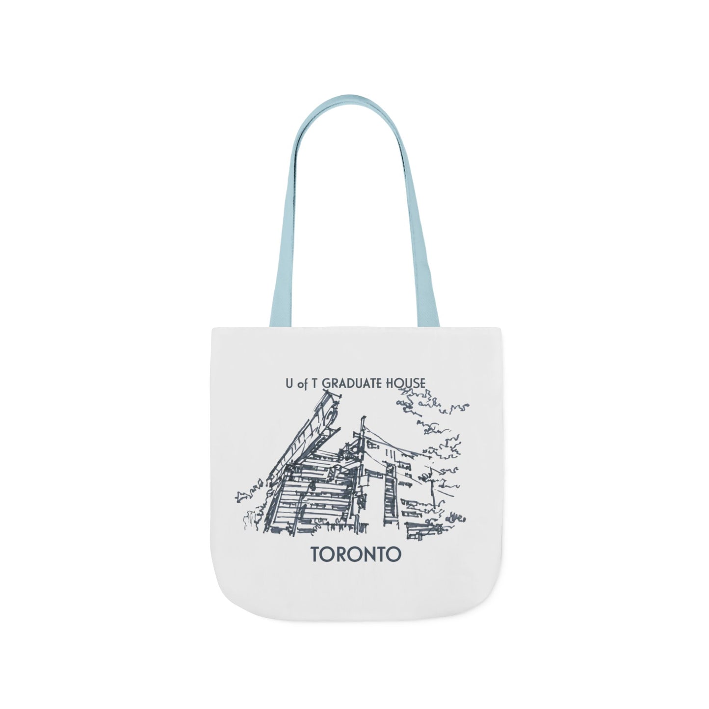 Toronto-inspired Tote Bag with 3-Color Straps