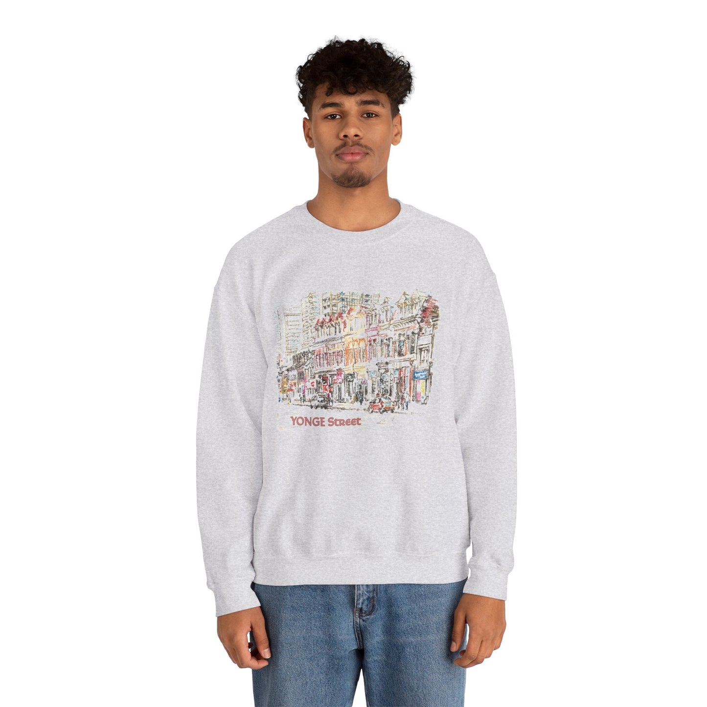 Yonge Street-Inspired Unisex Crewneck Sweatshirt