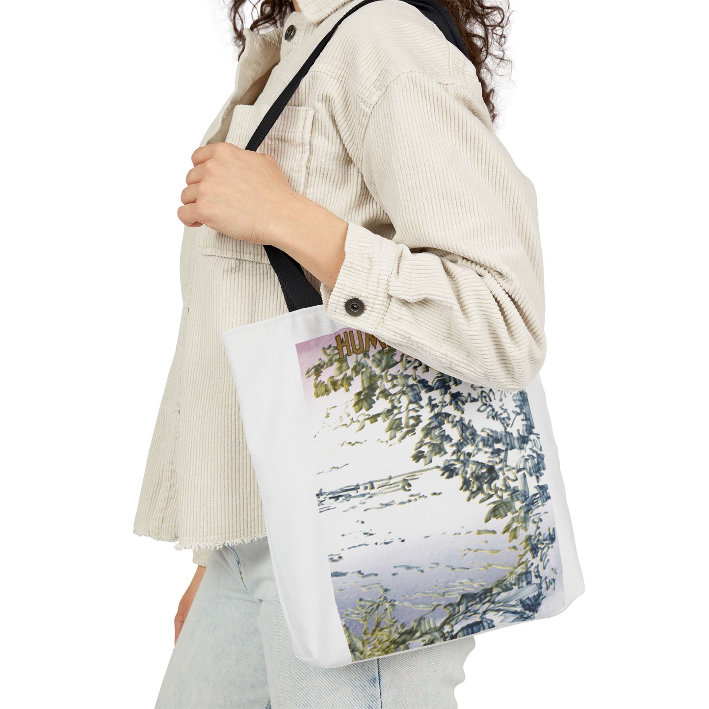 Toronto Humber Bay-inspired Tote Bag with 5-Color Straps