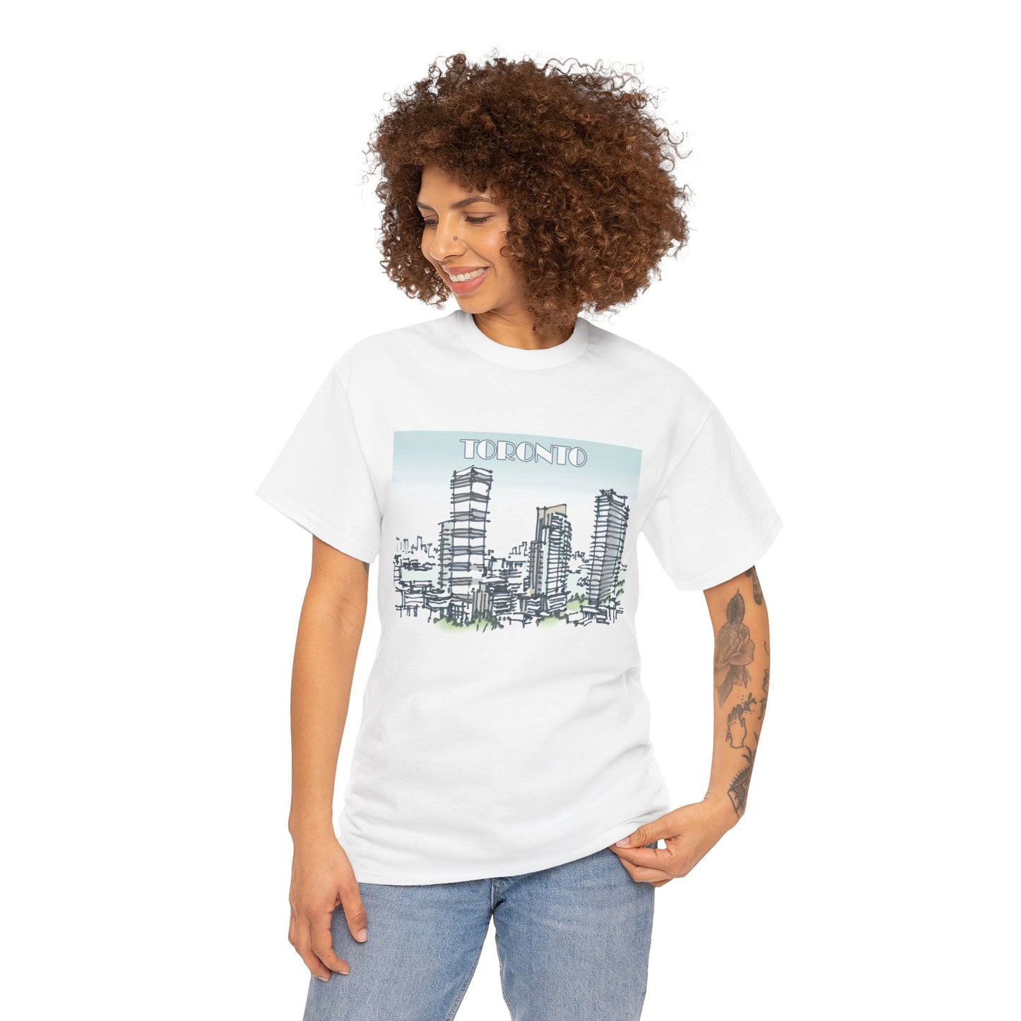 Toronto-Inspired Unisex Crewneck T-shirt