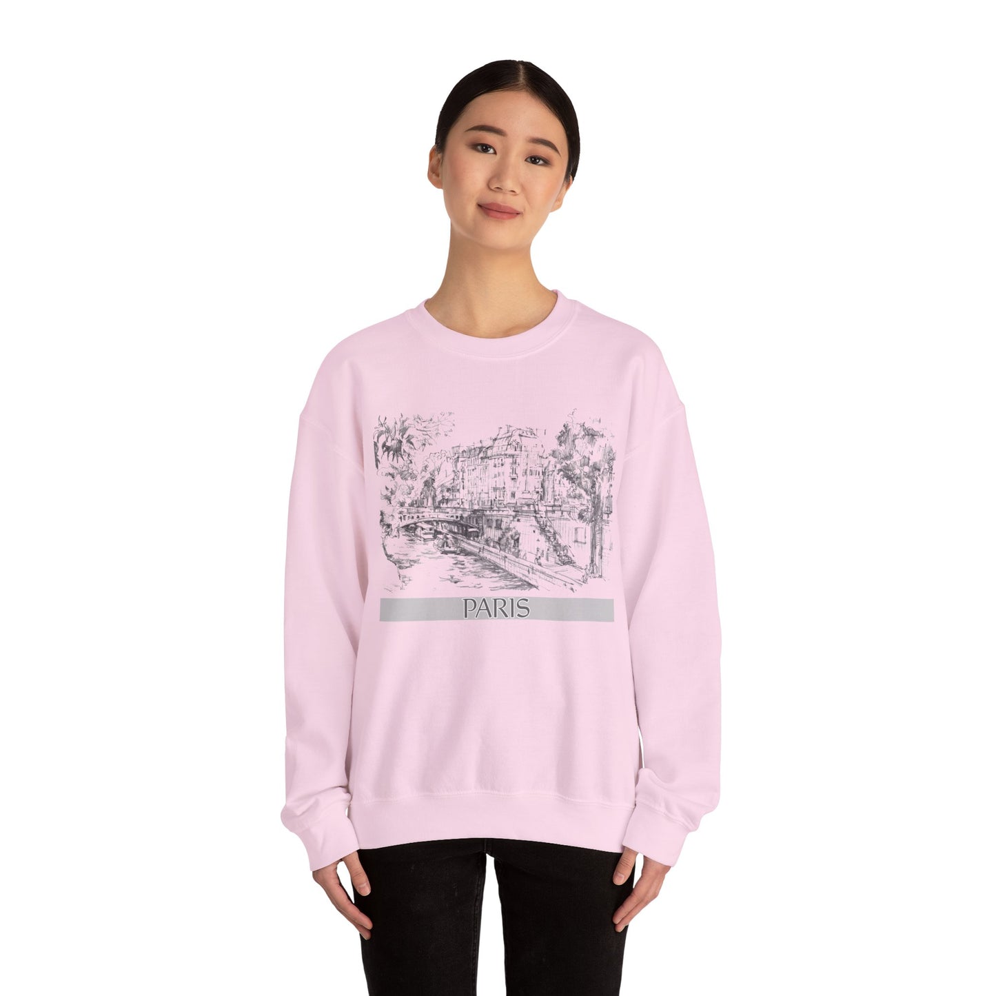 Paris-Inspired Unisex Crewneck Sweatshirt
