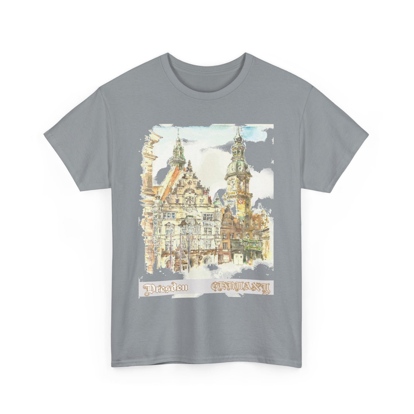 Dresden-Inspired Unisex Crewneck T-shirt