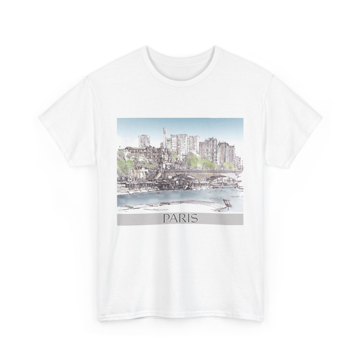 Paris-Inspired Unisex Crewneck T-shirt