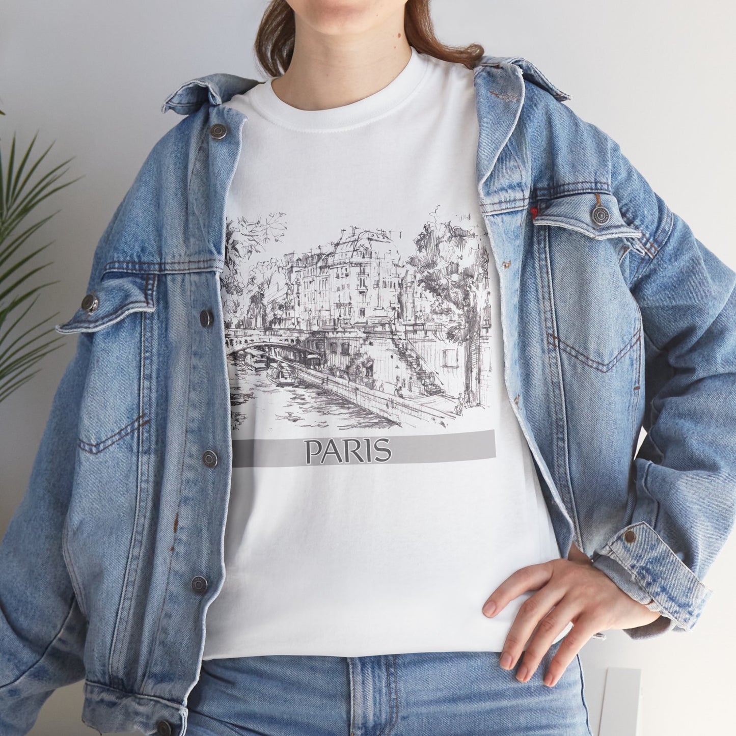 Paris-Inspired Unisex Crewneck T-shirt