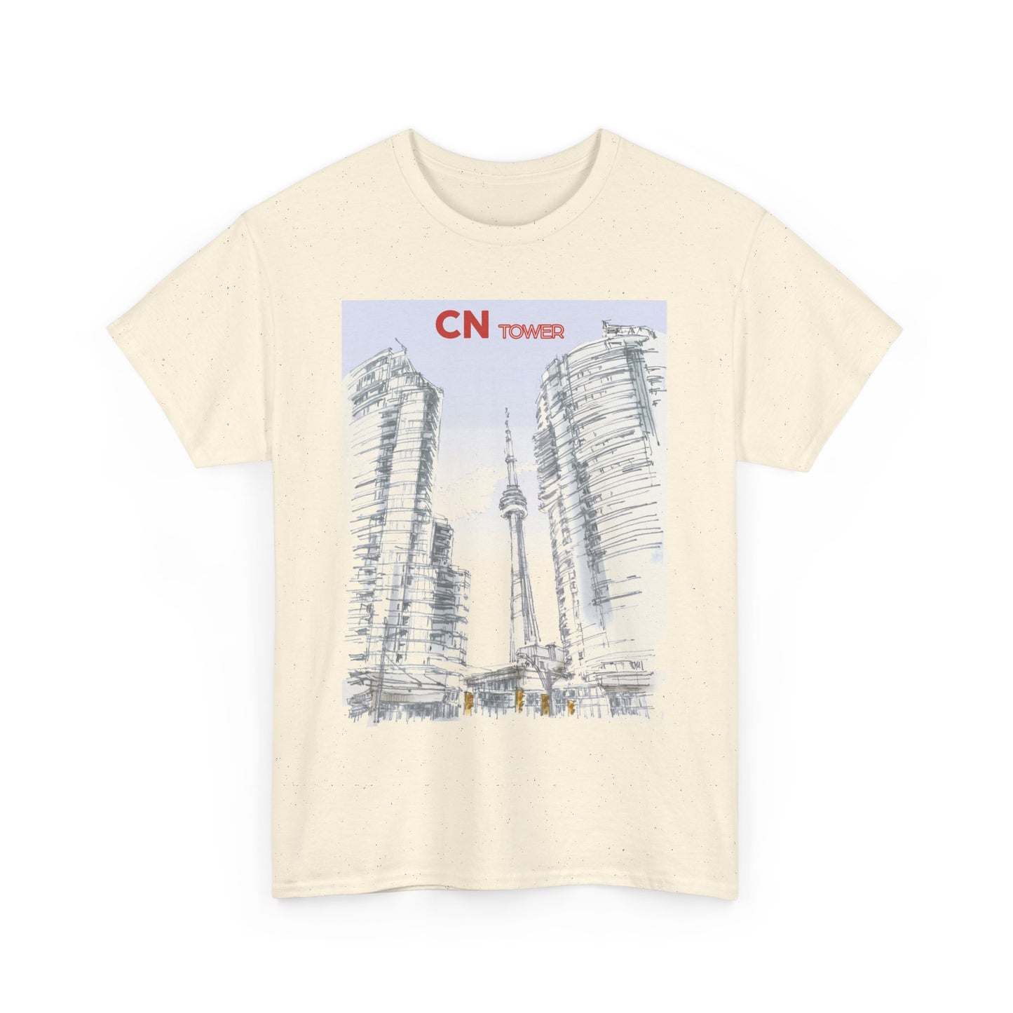 CN-Tower-Inspired Unisex Crewneck T-shirt