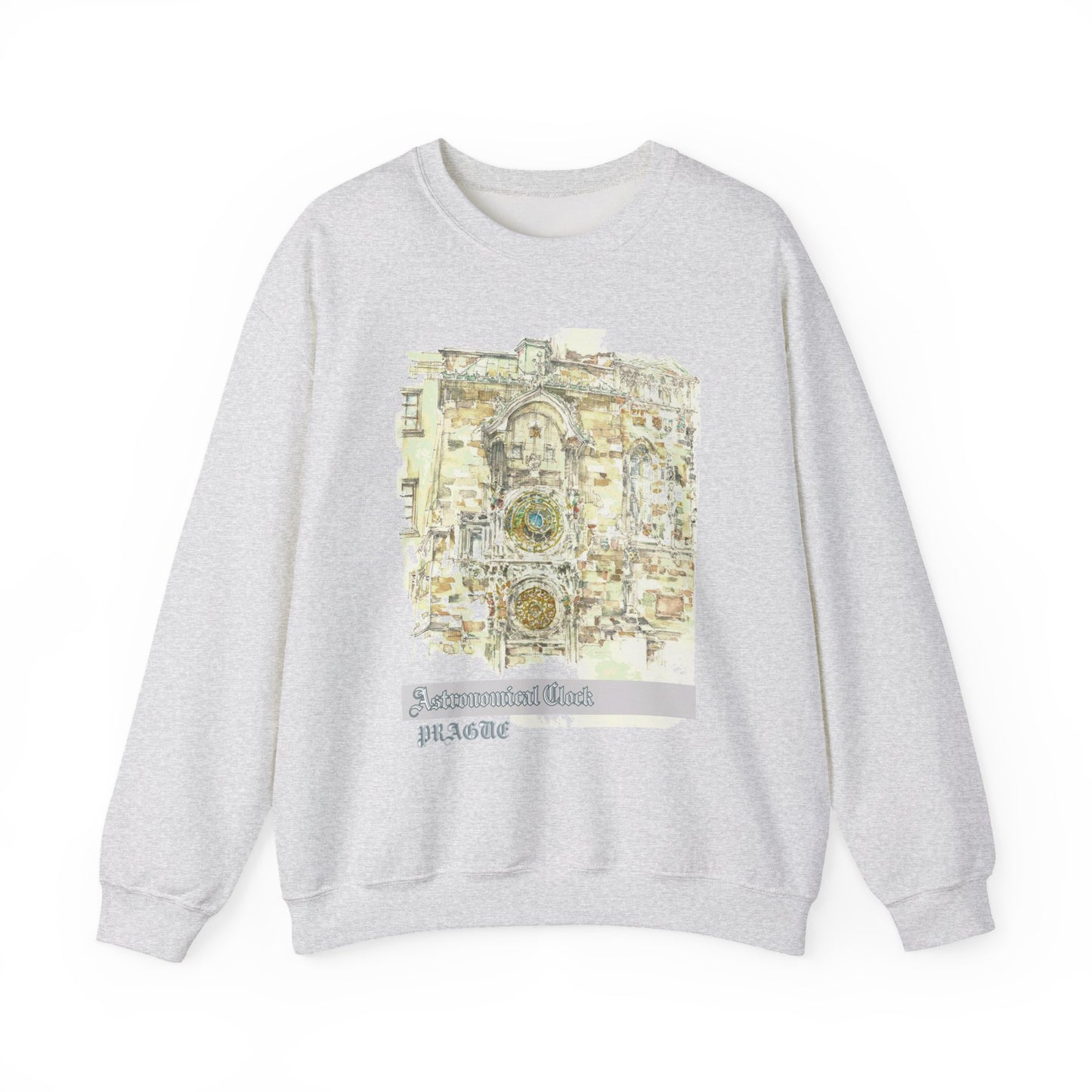 Prague-Inspired Unisex Crewneck Sweatshirt